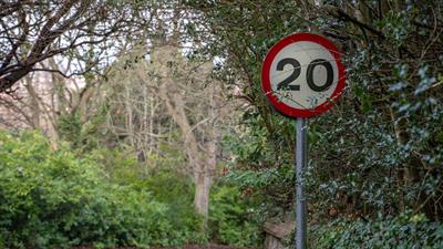 20mph sign